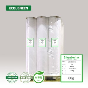 식물유래 100% 생분해성 PLA 부직포 1롤 60g (1400 / 1600mm)_VAT포함(착불)(1롤단위)ecolgreen